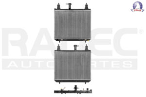 220-3025-03 RADIADOR TY AVANZA 16-19 L4 1.5 LTS AUT C/S AA 16 3/4X22 1/5X16MM ALUM SOLD POLAR