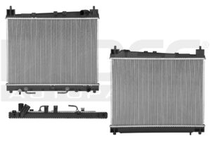 220-3026-00 RADIADOR TY ECHO 03-05 L4 1.5 LTS AUT C/S AA 13 7/9X18 5/6X16MM ALUM SOLD POLAR