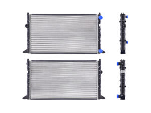 220-3112-09 RADIADOR VW JETTA/GOLF/CABRIO 93-99 L4 1.8/1.9/2.0 LTS C/AA STD 24 3/5X14 6/7X34MM ALUM MEC NAC