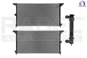 220-3118-01 RADIADOR VW SHARAN/ST ALHAMBRA 02-08 L4 1.8 LTS STD TURBO C/S AA 25 1/2X14X32MM ALUM SOLD POLAR