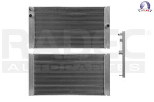 220-3210-00 RADIADOR VL C30 07-10 L4 1.6/L5 2.4 LTS AUT C/S AA 25 3/5X14 5/7X22MM ALUM SOLD POLAR