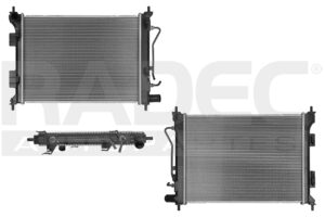 220-3408-01 RADIADOR HY GI10 20-23 L4 1.2 LTS AUT C/S AA 19 2/3X14 1/2X16MM ALUM SOLD POLAR