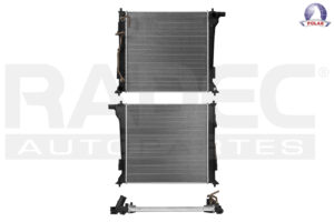 220-3502-03 RADIADOR KI SPORTAGE 16-20 L4 2.0 LTS AUT C/AA 19X18 5/6X26MM ALUM SOLD POLAR