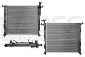 220-3503-02 RADIADOR KI SORENTO 16-18 L4 2.0 LTS AUT C/AA 20X18 5/6X26MM ALUM SOLD POLAR