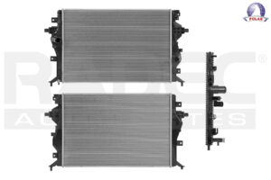 220-3509-00 RADIADOR KI NIRO/IONIQ 19-21 L4 1.6 LTS AUT C/AA 24X16X16MM ALUM SOLD POLAR
