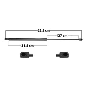 22060 AMORTIGUADOR 5TA PUERTA FD WINDSTAR 99-03 62.5 CM 31.5 CM 27 CM ENTRADA TIPO 9 ENTRADA 2 TIPO 9 149.27 162.76 5829