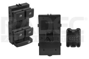 222-0411-00 CONTROL CRISTAL BK ENCORE 13-15/ BK VERANO 12-16/ CADILLAC SRX 10-16/CV CRUZE 10-16/CV MALIBU 13-15/CV SONIC 12-17 NEGRO 8 PINS 5 TECLAS 12VCC TW