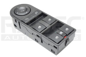 222-0601-02 CONTROL ELEVADOR CV ASTRA 06-08 18 PINS 7 TECLAS NEGRO 12VCC MANIJAUTO