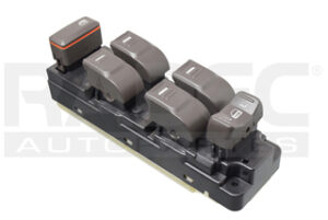 222-0616-09 CONTROL ELEVADOR CV COLORADO 04-12 22 PINS 6 TECLAS GRIS 12VCC DELANTERO IZQ MNJ
