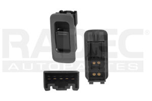 222-0646-01 CONTROL CRISTAL CV TRACKER 99-07/ SZ GRAND VITARA 99-05 5 PINS 1 TECLA 12VCC CH