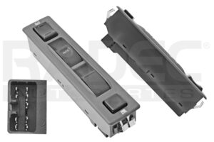 222-0646-03 CONTROL ELEVADOR CV TRACKER 89-94 9 PINS 4 TECLAS NEGRO 12VCC DELANTERO IZQ MNJ