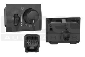 222-0720-00 CONTROL LUCES CR 300 C 05-10/ DG CHALLENGER 08-10/ DG CHARGER 06-10/DG MAGNUM 05-08 6 PINS CON REGULADOR SIN FARO DE NIEBLA 12VCC TW