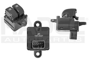 222-0901-02 CONTROL ELEVADOR DG ATOS 00-12 8 PINS 2 TECLAS NEGRO 12VCC MANIJAUTO