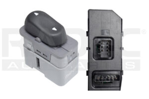 222-1215-10 CONTROL ELEVADOR FD F-150 97-02 7 PIN 1 TECLA NEGRO 12VCC DELANTERO DER/ TRASERO DER/IZQ TIPO ORI