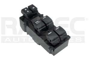 222-1303-00 CONTROL ELEVADOR HD CR-V 12-16/CIVIC 4P SEDAN 12-15 26 PINS 6 TECLAS NEGRO 12VCC MANIJAUTO DELANTERO IZQ