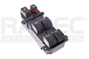222-1303-01 CONTROL ELEVADOR HD CR-V 07-11/FIT 09-14 22 PINS 6 TECLAS 12VCC MANIJAUTO