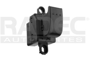 222-1901-04 CONTROL ELEVADOR MZ 3 04-09 5 PINS 1 TECLA NEGRO 12VCC MNJ