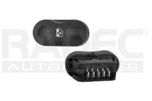 222-2303-03 CONTROL ELEVADOR NS APRIO 08-10 5 PINS 1 TECLA 12VCC DELANTERA DER/IZQ MNJ