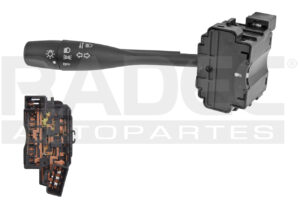 222-2307-02 PALANCA DIRECCIONAL NS FRONTIER 00-01/D21 96-01/ALTIMA 93-01/SENTRA 95-99  CONTROL LUCES  14 PINS SIN NIEBLA NEGRA 12VCC MANIJAUTO