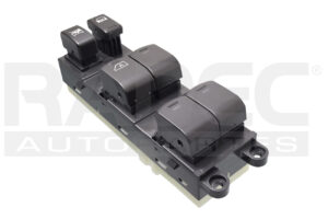 222-2316-01 CONTROL ELEVADOR NS SENTRA 10-12/XTRAIL 08-14 17 PINS 6 TECLAS NEGRO 12VCC MANIJAUTO DELANTERO IZQ
