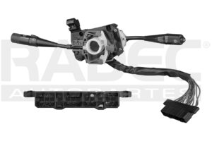 222-3007-03 PALANCA DIRECCIONAL TY HILUX/PICK UP 84-88  INTERMITENTES/CONTROL LUCES/LIMPIABRISAS  CON ARNES NEGRA 12VCC MANIJAUTO