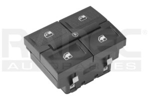 222-3115-02 CONTROL ELEVADOR VW POINTER 00-05 8 PINS 5 TECLAS NEGRO 12VCC DELANTERA DER/IZQ