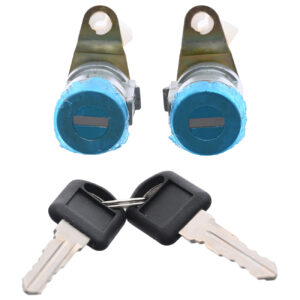 224-0639-00 CILINDRO PARA PUERTA CV SILVERADO 95-98 CON LLAVE JUEGO 2 PIEZAS METAL CROMADO