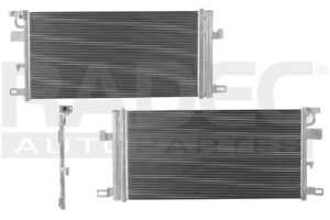 228-0202-03 CONDENSADOR AD A4 17-20 L4 2.0/V6 3.0 LTS AUT C/SECADOR 26X13X12MM ALUM SOLD POLAR