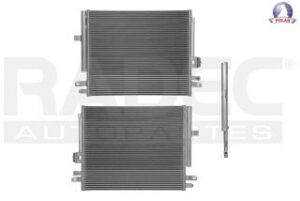 228-0616-03 CONDENSADOR DE AIRE CV COLORADO 15-18 L4 2.5/V6 3.6 LTS AUT/STD C/SECADOR C/ENF DE ACEITE TRANS 23 5/6X20X16MM ALUM SOLD POLAR