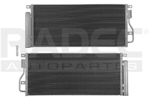 228-0679-01 CONDENSADOR CV TRAX 16-20 L4 1.4 LTS AUT C/SECADOR 26 3/8X11 3/4X16MM ALUM SOLD POLAR
