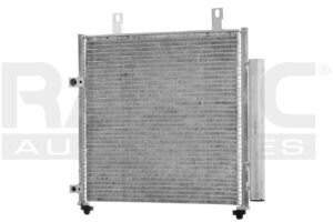 228-0902-04 CONDENSADOR DG ATTITUDE 17-21 L3 1.2L C/SECADOR 15 1/3X14 3/4X12MM ALUM SOLD POLAR
