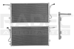 228-1217-05 CONDENSADOR FD FIESTA/ECOSPORT 03-10 L4 1.6 LTS S/SECADOR 23 5/8X12 1/8X16MM ALUM SOLD POLAR
