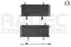 228-1301-08 CONDENSADOR HD ACCORD 18-19 L4 2.0. 2.5 LTS AUT/STD C/SECADOR 28 1/4X12 1/6X12MM ALUM SOLD POLAR