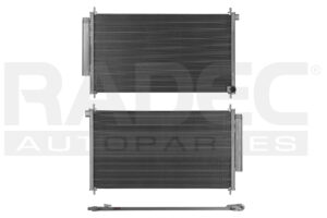 228-1303-04 CONDENSADOR DE AIRE HD CR-V 12-16 L4 2.4 LTS C/SECADOR 26 1/6X14 7/8X16MM