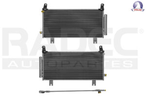 228-1303-06 CONDENSADOR HD CR-V 17-20 L4 1.5 LTS AUT/STD C/SECADOR 29 1/5X13 5/6X12MM ALUM SOLD POLAR