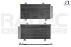 228-1304-03 CONDENSADOR DE AIRE HD FIT 15-20 L4 1.5 LTS C/SECADOR 27 3/8X13 3/16X16MM POLAR