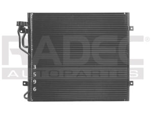 228-1607-02 CONDENSADOR DE AIRE JP LIBERTY 06-07