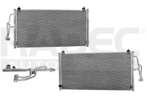228-2203-00 CONDENSADOR MT GALANT 99-03 L4 2.4/V6 3.0L 25 3/5X18 1/7X12MM ALUM SOLD POLAR