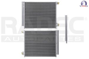 228-2317-01 CONDENSADOR DE AIRE NS ROGUE SPORT 17-19 L4 2.0 LTS AUT C/SECADOR 21 1/2X17 7/8X12MM ALUM SOLD POLAR