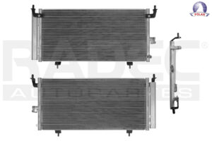 228-2803-01 CONDENSADOR DE AIRE SB LEGACY/OUTBACK 10-15 H4 2.5/H6 3.6 LTS AUT/STD C/SECADOR 24 2/3X11 3/4X16MM ALUM SOLD POLAR