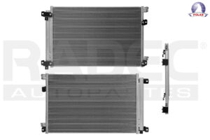 228-2806-00 CONDENSADOR DE AIRE SB TRIBECA 08-14 H4 2.5 LTS AUT/STD C/SECADOR 26 2/9X17X16MM ALUM SOLD POLAR