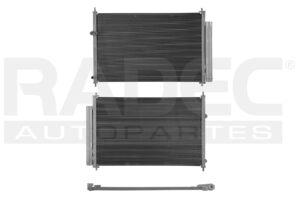 228-3004-02 CONDENSADOR DE AIRE TY COROLLA 09-19 L4 1.8 LTS C/SECADOR 23X14X12MM