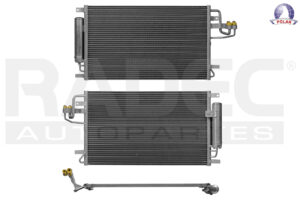228-3409-00 CONDENSADOR HY TUCSON 05-09/KI SPORTAGE 05-10 L4 2.0 LTS AUT/STD C/SECADOR 24X14 1/3X16MM ALUM SOLD POLAR
