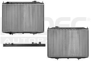 230-2306-00 RADIADOR NS D22/NP300 08-15 L4 2.5, 3.2 LTS C/S AA STD DIESEL 17 5/7X27X23MM ALUM MEC POLAR