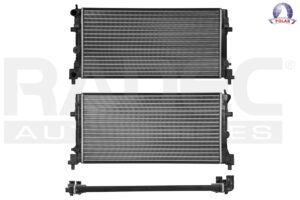 230-3132-00 RADIADOR VW VENTO 14-22/POLO 13-21 L4 1.2, 1.4, 1.6, 1.8, 2.0 LTS STD C/S AA 25 1/2X13X22MM ALUM MEC POLAR