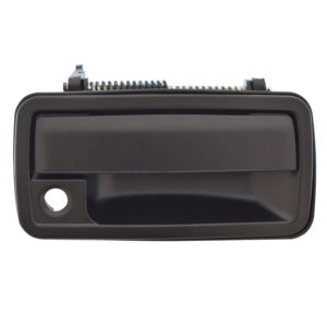 23562 MANIJA EXTERIOR CV BLAZER (S10) 95-01 GM SONOMA/JIMMY 95-04/ENVOY 95-01 OD BRAVADA 96-01 CV S10 95-04 CON HOYO PARA LLAVE CORRUGADA NEGRA PLASTICO HUSHAN DELANTERA DERECHA
