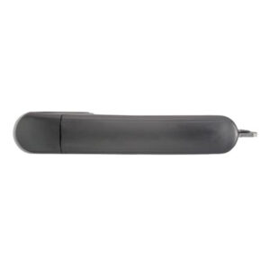 25017 MANIJA EXTERIOR VW POINTER 2/4P 00-10 SIN HOYO PARA LLAVE PATA CORTA CORRUGADA NEGRA PLASTICO HUSHAN DELANTERA DERECHA/TRAS DERECHA/IZQ