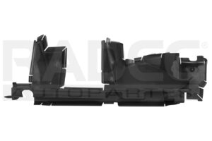 259-3006-12 GUIA REJILLA FASCIA TY HIGHLANDER 20-22 LE/XLE/PR V6 6 CILINDROS 3.5L 5 PUERTAS DER