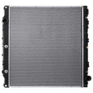 269-3805-06 RADIADOR FR CASCADIA 18-22 L6 11.9 12.8, 14.8, 15.6 LTS AUT TOMAS CRUZADAS 35 1/16X38 1/2X56MM ALUM PLASTICO NAC