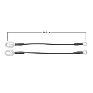30005 CABLES DE TAPA DG RAM 94-01 JUEGO CORTO 49.5CM HUSHAN